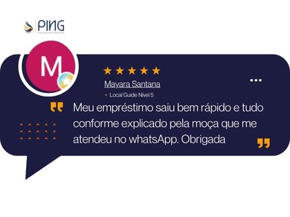 Depoimento de Mayara Santana no Google